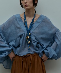 flaeu（フラユ）の「Air Caftan Blouse（シャツ/ブラウス）」