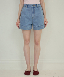 Work denim shorts_Light blue(O25-PT05)