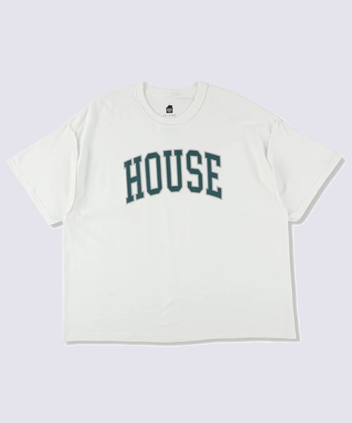is-ness（イズネス）の「【is-ness】HOUSE T-SHIRT（Tシャツ/カットソー・メンズ・グリーン/ホワイト/ブラック・FREE）」の2枚目の写真