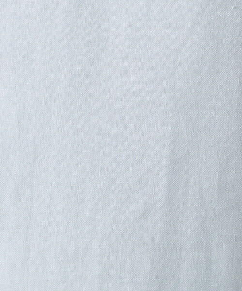 COMME CA MEN（コムサメン）の「〔LIBECO 〕リネンブロード 半袖レギュラーカラーシャツ（シャツ/ブラウス・メンズ・サックスブルー/オリーブ・M/S/L）」の16枚目の写真