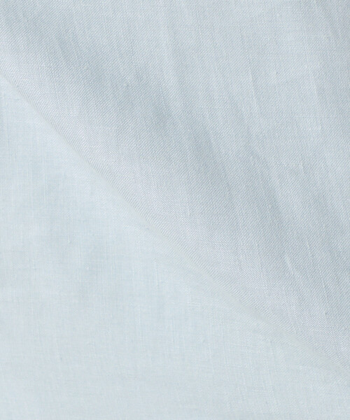 COMME CA MEN（コムサメン）の「〔LIBECO 〕リネンブロード 半袖レギュラーカラーシャツ（シャツ/ブラウス・メンズ・サックスブルー/オリーブ・M/S/L）」の17枚目の写真
