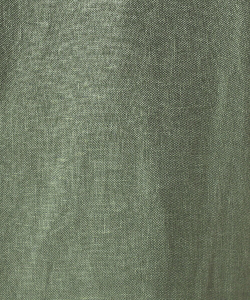 COMME CA MEN（コムサメン）の「〔LIBECO 〕リネンブロード 半袖レギュラーカラーシャツ（シャツ/ブラウス・メンズ・サックスブルー/オリーブ・M/S/L）」の18枚目の写真