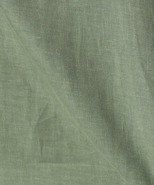 COMME CA MEN（コムサメン）の「〔LIBECO 〕リネンブロード 半袖レギュラーカラーシャツ（シャツ/ブラウス・メンズ・サックスブルー/オリーブ・M/S/L）」の19枚目の写真