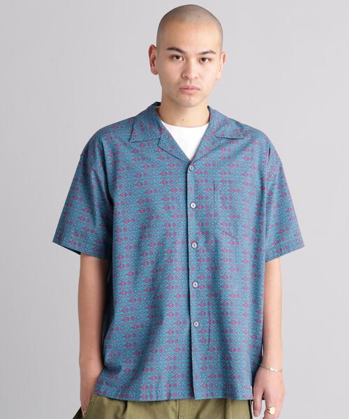 MANASTASH(マナスタッシュ)の「MANASTASH/マナスタッシュ FISH PATTERN SHIRTS(シャツ/ブラウス・メンズ・ブラック/ブルー・M/L/S/XL)」の8枚目の写真