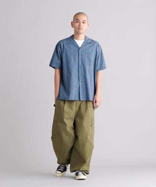 MANASTASH(マナスタッシュ)の「MANASTASH/マナスタッシュ FISH PATTERN SHIRTS(シャツ/ブラウス・メンズ・ブラック/ブルー・M/L/S/XL)」の10枚目の写真