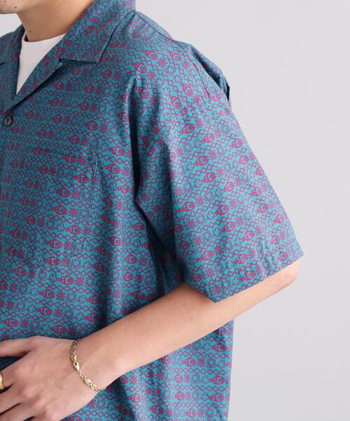MANASTASH(マナスタッシュ)の「MANASTASH/マナスタッシュ FISH PATTERN SHIRTS(シャツ/ブラウス・メンズ・ブラック/ブルー・M/L/S/XL)」の14枚目の写真