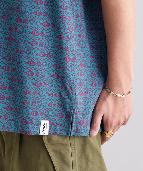 MANASTASH(マナスタッシュ)の「MANASTASH/マナスタッシュ FISH PATTERN SHIRTS(シャツ/ブラウス・メンズ・ブラック/ブルー・M/L/S/XL)」の15枚目の写真