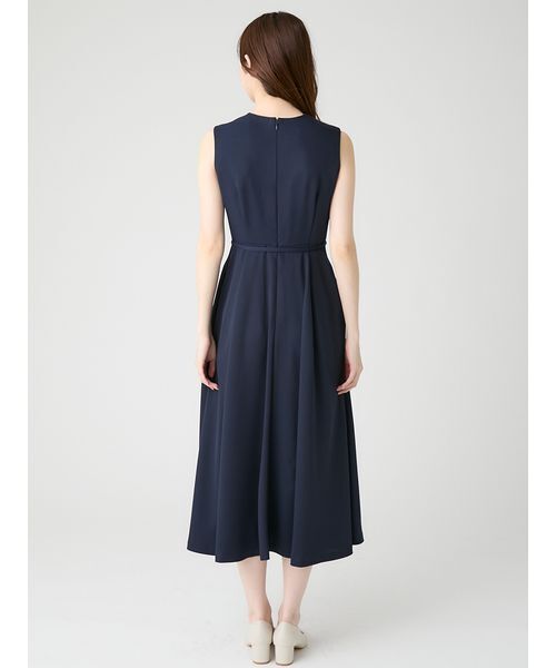CELFORD(セルフォード)の「【洗える】カシュクールラッフルワンピース(ワンピース・レディース・イエロー/ネイビー/ドット・36/38)」の12枚目の写真