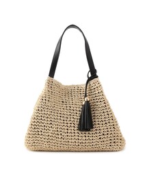Jayro（ジャイロ）の「タッセル付きペーパートート（トートバッグ）」