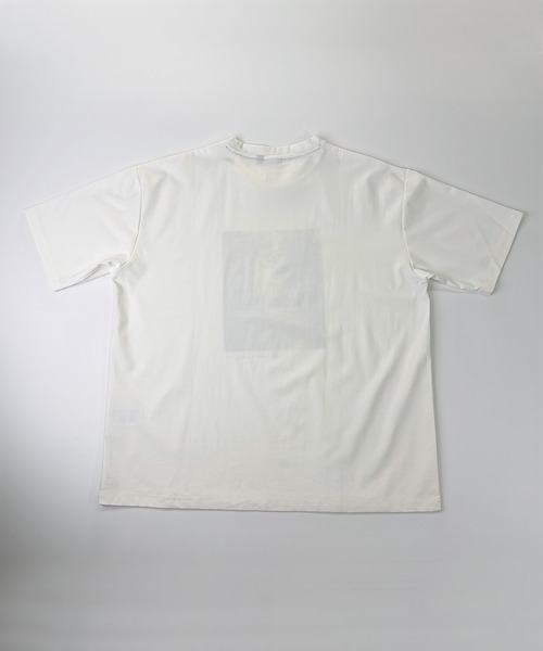 T-MAC OUTING(ティーマック アウティング)の「接触冷感 冷感ポンチ フォトプリント 半袖Tシャツ(Tシャツ/カットソー・メンズ・ホワイト/チャコール/ブラウン・M/LL/L)」の4枚目の写真