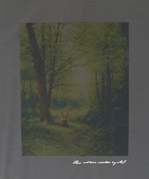 T-MAC OUTING(ティーマック アウティング)の「接触冷感 冷感ポンチ フォトプリント 半袖Tシャツ(Tシャツ/カットソー・メンズ・ホワイト/チャコール/ブラウン・M/LL/L)」の7枚目の写真
