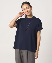 A DAY IN THE LIFE UNITED ARROWS（アデイインザライフユナイテッドアローズ）の「ハイネック フレンチスリーブニット ‐ウォッシャブル‐＜A DAY IN THE LIFE＞（ニット/セーター）」