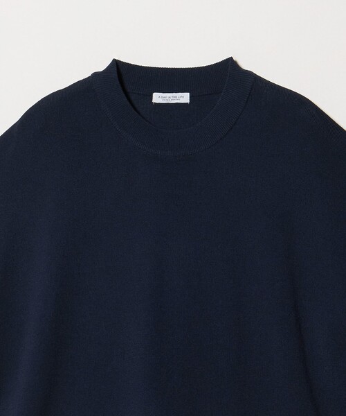 A DAY IN THE LIFE UNITED ARROWS（アデイインザライフユナイテッドアローズ）の「ハイネック フレンチスリーブニット ‐ウォッシャブル‐＜A DAY IN THE LIFE＞（ニット/セーター・レディース・ライム/レッド/ライトグレー/ナチュラル/ネイビー/その他1・FREE）」の16枚目の写真
