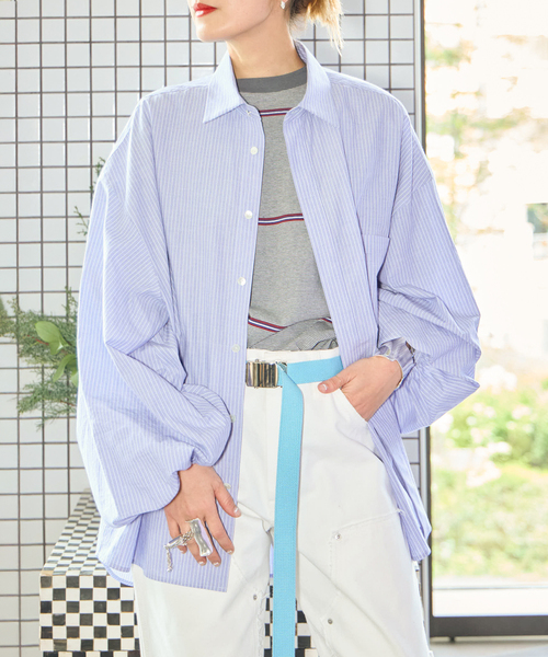 追加2》BALLOON CUFF シャツ（シャツ/ブラウス）｜CITYSHOP（シティー