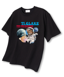 ティグルスペース オーバーサイズ 半袖Tシャツ ブラック