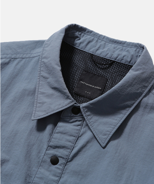 MOIF（モイフ）の「[SS26] RIDGE TRAIL H/S SHIRT / DUSK BLUE（シャツ/ブラウス・メンズ・その他・1(S)/2(M)/3(L)）」の12枚目の写真