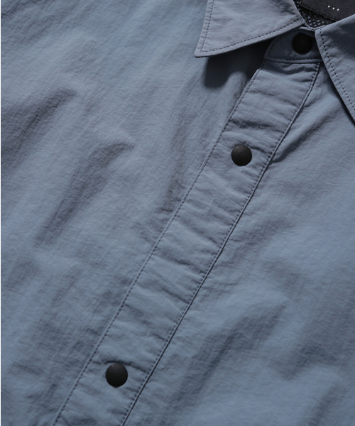 MOIF（モイフ）の「[SS26] RIDGE TRAIL H/S SHIRT / DUSK BLUE（シャツ/ブラウス・メンズ・その他・1(S)/2(M)/3(L)）」の10枚目の写真