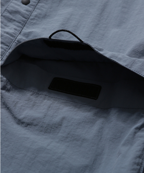 MOIF（モイフ）の「[SS26] RIDGE TRAIL H/S SHIRT / DUSK BLUE（シャツ/ブラウス・メンズ・その他・1(S)/2(M)/3(L)）」の8枚目の写真