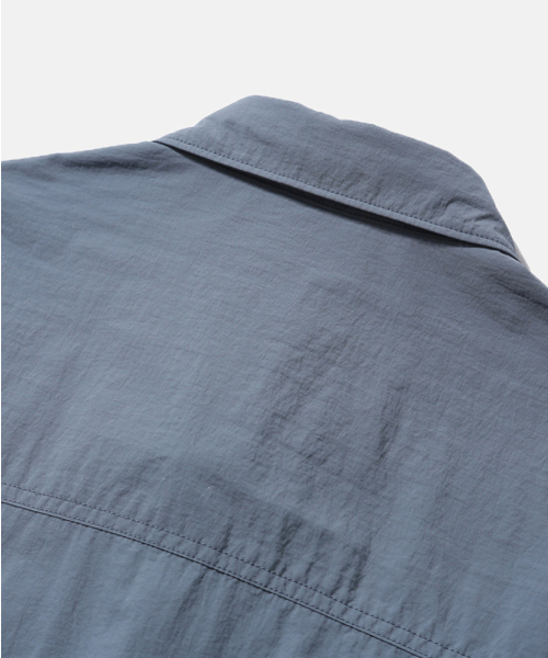 MOIF（モイフ）の「[SS26] RIDGE TRAIL H/S SHIRT / DUSK BLUE（シャツ/ブラウス・メンズ・その他・1(S)/2(M)/3(L)）」の2枚目の写真