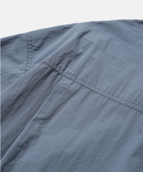 MOIF（モイフ）の「[SS26] RIDGE TRAIL H/S SHIRT / DUSK BLUE（シャツ/ブラウス・メンズ・その他・1(S)/2(M)/3(L)）」の14枚目の写真