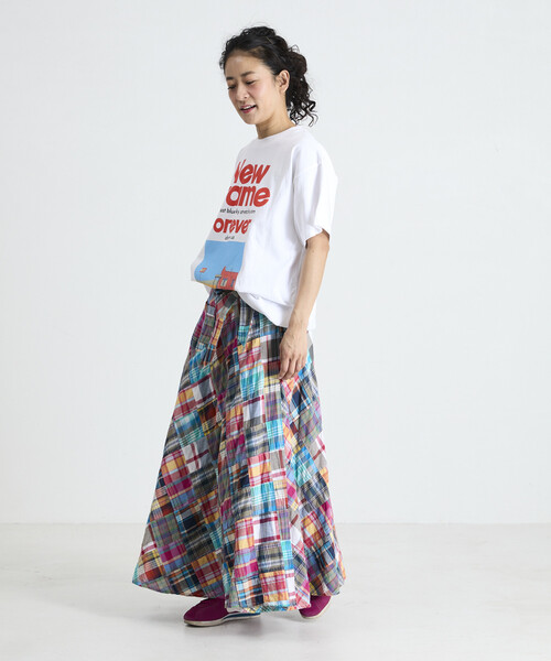 Freada(フリーダ)の「Freada/フリーダ オリジナル フォト プリント Tシャツ(Tシャツ/カットソー・レディース・ホワイト/ブラック・ONE SIZE)」の13枚目の写真