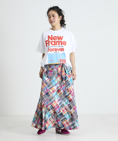 Freada(フリーダ)の「Freada/フリーダ オリジナル フォト プリント Tシャツ(Tシャツ/カットソー・レディース・ホワイト/ブラック・ONE SIZE)」の15枚目の写真