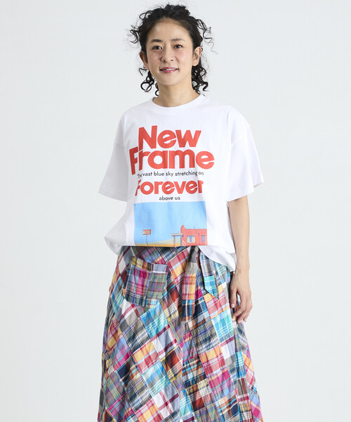 Freada(フリーダ)の「Freada/フリーダ オリジナル フォト プリント Tシャツ(Tシャツ/カットソー・レディース・ホワイト/ブラック・ONE SIZE)」の16枚目の写真
