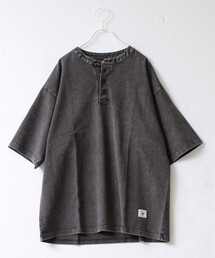 【FREDYMAC/フレディマック】コットンスノーウォッシュヘンリーTEE