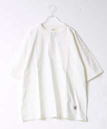 FREDY MAC | 【FREDYMAC/フレディマック】コットンスノーウォッシュヘンリーTEE(Tシャツ/カットソー)