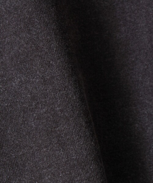 FREDY MAC（フレディーマック）の「【FREDYMAC/フレディマック】コットンスノーウォッシュヘンリーTEE（Tシャツ/カットソー・メンズ・チャコールグレー/アイボリー・L/M）」の6枚目の写真