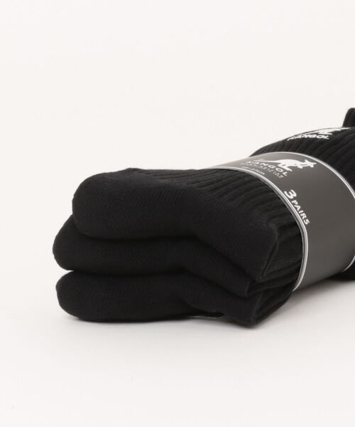 KANGOL(カンゴール)の「【KANGOL/カンゴール】【王道の足元】3足組 フルレングスソックス 無地・シンプル クルー丈 3Pセット 靴下(ソックス/靴下・メンズ・ブラック/グレー/ホワイト・FREE)」の11枚目の写真