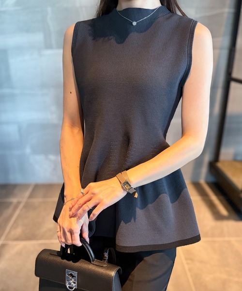 Pepramno’s Rib-knit sleeveless top (пепрам)