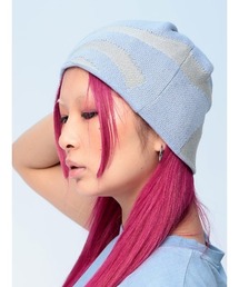 SAKAZEN（サカゼン）の「WOODENDOLL(ウッディンドール) ニットキャップ マーブル ジャガード ニット ビーニー ユニセックス K-Fashion（ニットキャップ/ビーニー）」
