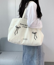 Mignonjour/大容量リボントートバッグ M2919