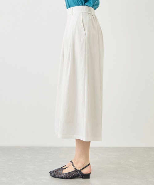 ROPE' PICNIC（ロペピクニック）の「ホワイトレーヨンナイロンガウチョパンツ（スラックス・レディース・ホワイト・S/L/M）」の11枚目の写真