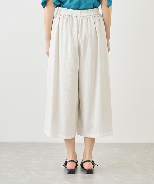 ROPE' PICNIC（ロペピクニック）の「ホワイトレーヨンナイロンガウチョパンツ（スラックス・レディース・ホワイト・S/L/M）」の12枚目の写真