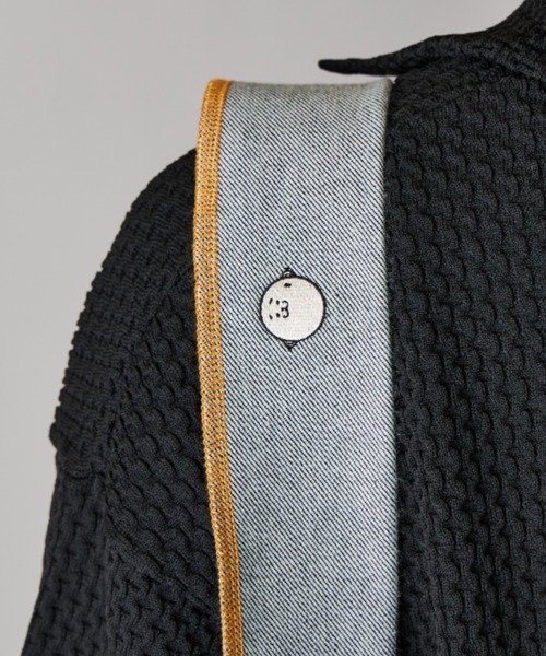 ITTI(イッチ)の「【ITTI】MARY FLAP INSIDEOUT SHOULDER - L(トートバッグ・メンズ・インディゴブルー/ブラック・FREE)」の3枚目の写真