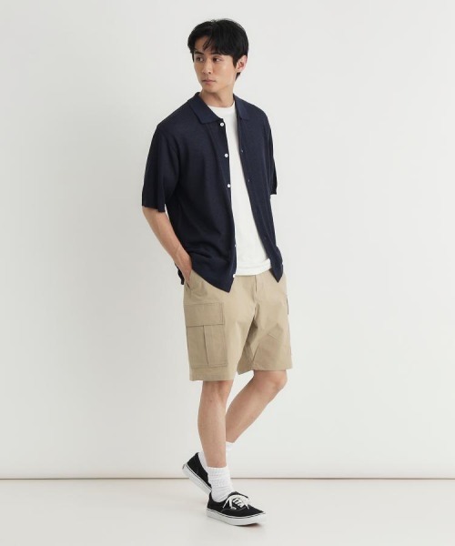 Right-on（ライトオン）の「Refurbish(リファービッシュ)ファティーグカーゴショートパンツ（その他パンツ・メンズ・ベージュ/オリーブ/ブラック・M/L/S/XL）」の17枚目の写真