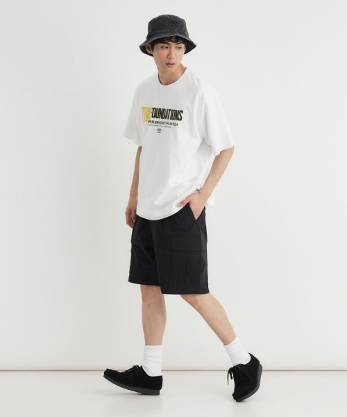 Right-on（ライトオン）の「Refurbish(リファービッシュ)ファティーグカーゴショートパンツ（その他パンツ・メンズ・ベージュ/オリーブ/ブラック・M/L/S/XL）」の22枚目の写真