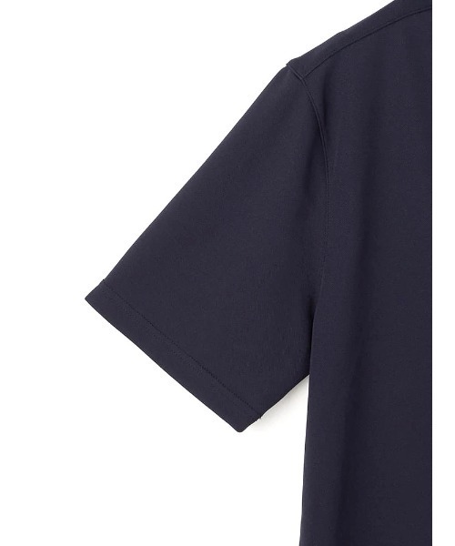 Perfect Suit FActory(パーフェクトスーツファクトリー)の「【ストレッチ/清涼/ムレにくい】鹿の子レギュラー半袖ポロシャツ(ポロシャツ・メンズ・ホワイト/ブラック/ネイビー・L/LL/M)」の13枚目の写真