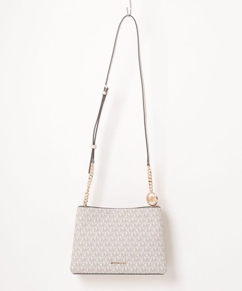 MICHAEL KORS(マイケルコース)の「SM TRPL CPTMT XBODY(ショルダーバッグ・レディース・ベージュ系その他・FREE)」の1枚目の写真