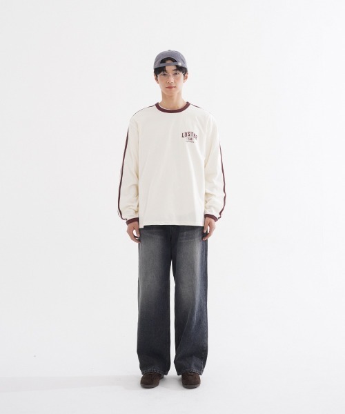 WV PROJECT（ダブリューブイプロジェクト）の「【WV PROJECT】Luster LS / JILT7843（Tシャツ/カットソー・メンズ・クリーム/ブラウン/ブラック・L/S/M）」の14枚目の写真