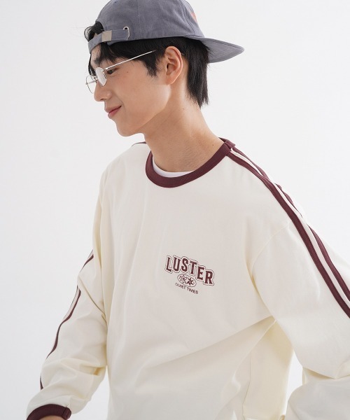 WV PROJECT（ダブリューブイプロジェクト）の「【WV PROJECT】Luster LS / JILT7843（Tシャツ/カットソー・メンズ・クリーム/ブラウン/ブラック・L/S/M）」の13枚目の写真