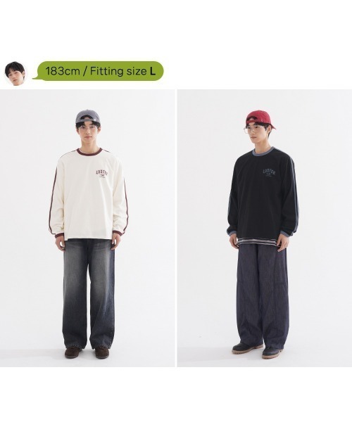 WV PROJECT（ダブリューブイプロジェクト）の「【WV PROJECT】Luster LS / JILT7843（Tシャツ/カットソー・メンズ・クリーム/ブラウン/ブラック・L/S/M）」の16枚目の写真