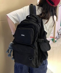 【2WAY仕様】撥水加工×軽量0.54kg 多収納2層式PC対応ユニセックスバックパック