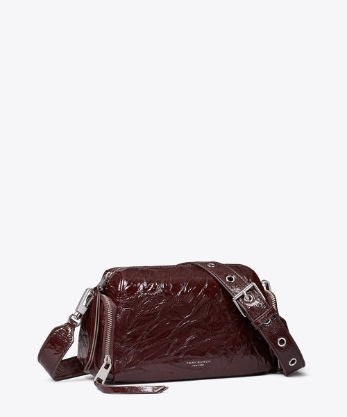 TORY BURCH レッド ショルダーバッグ 保存袋付き Tory Burch｜トリー バーチのショルダーバッグ（レッド/赤色系・レザー