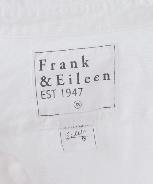 Frank&Eileen（フランクアンドアイリーン）の「Frank&Eileen/フランク＆アイリーン WASHED LINEN シャツ（シャツ/ブラウス・レディース・ホワイト・X-SMALL）」の7枚目の写真