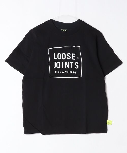 LOOSE JOINTS（ルーズジョインツ）の「【loosejoints】NORITERU MINEZAKI -  LJ LOGO  S/S TEE（Tシャツ/カットソー・メンズ・ブラック/ホワイト・S/M/L）」の2枚目の写真