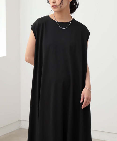 for/c（フォーシー）の「Aラインワンピース【サスティナブル】（ワンピース・レディース・ブラック/ブラウン・PL/PM/L/M）」の21枚目の写真