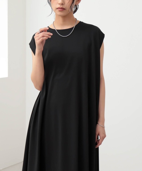 for/c（フォーシー）の「Aラインワンピース【サスティナブル】（ワンピース・レディース・ブラック/ブラウン・PL/PM/L/M）」の22枚目の写真